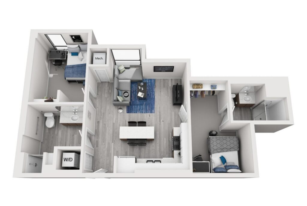 2BR/2BA – Type 4